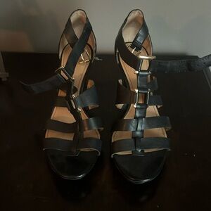 Naturalizer strappy heels size 10W